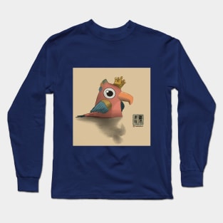 King Tim the Parrot Long Sleeve T-Shirt